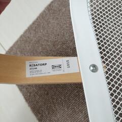 【お譲り先決定】IKEA　バスケット白色の画像