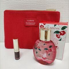CLARINS  限定カメリア　メイクアップローション＆リップコ...