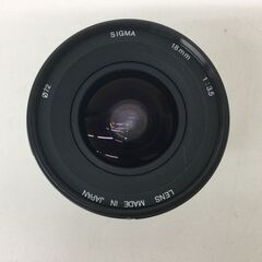 ⚠️～12/14まで 3000円⇒1200円 SIGMA シグマ 18mm 1:3.5 AF φ72 オートフォーカス カメラレンズ 中古品の画像