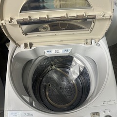 シャープ全自動電気洗濯機ES-SH7C-Nの画像