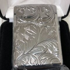 zippo Armor アーマー ジッポーライター 5面仕上 LEAF模様の画像
