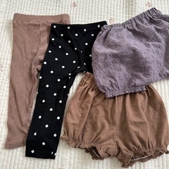 レギンス、カボチャパンツセット