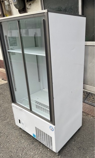【動確済み】2019年 フクシマ リーチインショーケース CRC-080GLWSR 単相 100V 265L リーチイン 冷蔵ショーケース ビール瓶 厨房 大阪