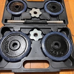 ラバーダンベルセット　10KG