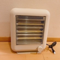 【¥0】±0 加湿機能付き遠赤外線電気ストーブ