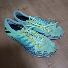 アディダス　Bounce 陸上ランニングシューズ イエロー　27cm