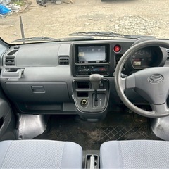 【支払総額19.8万円】h27年式ハイゼットカーゴ車検令和9年5月機関良好 TV バックカメラ エアコンバッチリ♩お手頃軽バン！の画像