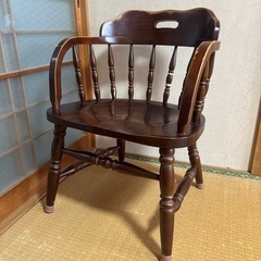 難あり　木製ダイニングチェアー　