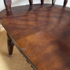 決まりました　難あり　木製ダイニングチェアー　の画像