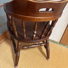 決まりました　難あり　木製ダイニングチェアー　の画像