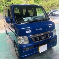 車検R8/9 バモス　4WD ターボ　オートマ　H21年式