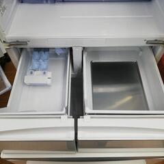 ☆ドリーム荒牧店☆ジモティー割引有☆ 三菱 6ドア冷蔵庫 470L MR-WX47H-W1形 2023の画像