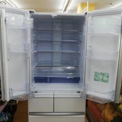 ☆ドリーム荒牧店☆ジモティー割引有☆ 三菱 6ドア冷蔵庫 470L MR-WX47H-W1形 2023の画像