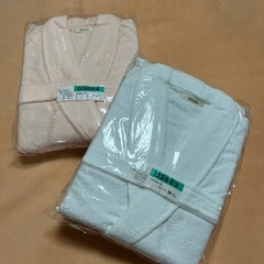 新品バスローブ2着セット