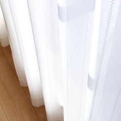 〆カーテン&レースカーテンセットの画像