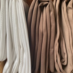 〆カーテン&レースカーテンセットの画像