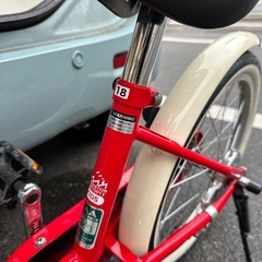 【取引中】子供自転車　18インチ　の画像
