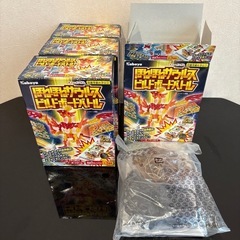 ほねほねザウルスビルドボードバトル③番×4箱まとめの画像