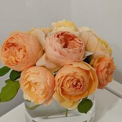 【今週末のみ】薔薇の季節 お裾分け ガーデンローズ ブーケ  薔薇 20本 の画像