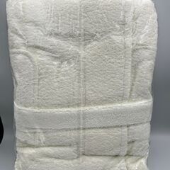 i2197HI【未使用】APIA バスローブ Lサイズ ホワイト 白 TAKASHIMAYA HILAND Living タカシマヤ 保管品 箱付の画像
