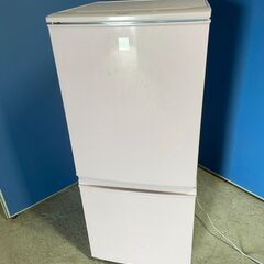 【格安】SHARP 2ドア冷蔵庫 SJ-14E4-KP 2017...