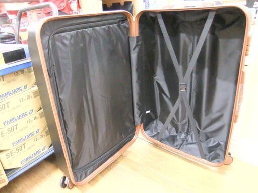 新品 キャリーケース キャリーバッグ スーツケース ハンドレッドジャパン バイカラーキャリー 28inch ブラック BIC-005 