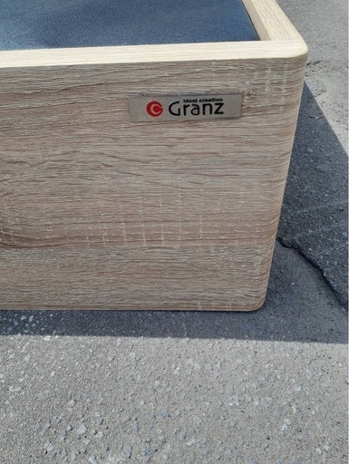 美原店　F 収納付き　シングルベッド　　Granz コンセント　照明付き 