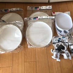 飾り棚　伸縮式つっぱり棒　　縦型　棚等の画像