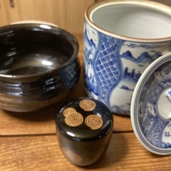 棗、水指、建水の画像