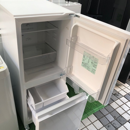 2022年製 アクア ノンフロン冷凍冷蔵庫 AQR-14E2(W) RZ