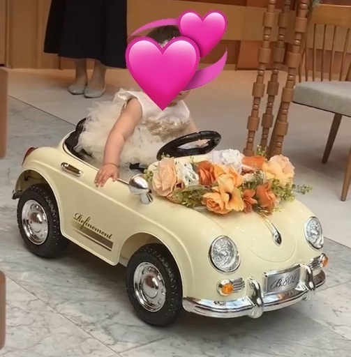 【ウェディング】ラジコンカー(リングガール&リングボーイ)
