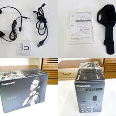 Panasonic ウェアラブルカメラ HX-A100 ブラック デジタルビデオカメラ パナソニック 札幌市 新道東店の画像