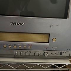 SONY ブラウン管テレビ
の画像