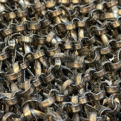 D7014【アンテプリマ】 ワイヤーバッグ フラワーモチーフ 黒の画像