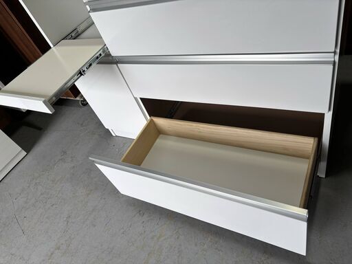 国産 山清工業 キッチンカウンター、キッチンボード、幅119cm Used 国産 山清工業 キッチンカウンター、キッチンボード、幅119cm