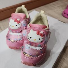 キティちゃん　靴　サンダル　15cmの画像