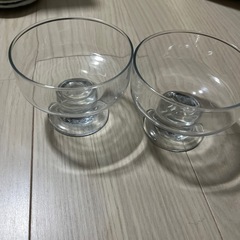 デザート皿2枚