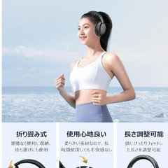 【値下げ】Bluetooth5.4 ヘッドホン 　ワンコイン価格！の画像