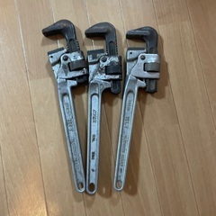 HIT パイプレンチ　3本の画像
