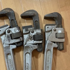 HIT パイプレンチ　3本の画像
