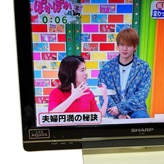 SHARP 19インチ 液晶テレビ LC-19K7 2012年製の画像