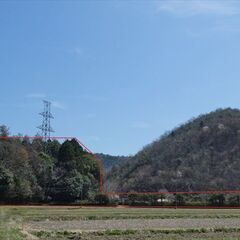 丹波篠山市山田のほぼ一山18,668㎡(約5647.07坪…