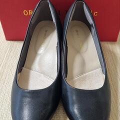 【美品】黒パンプスの画像