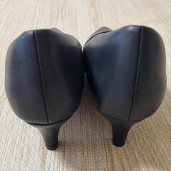 【美品】黒パンプスの画像
