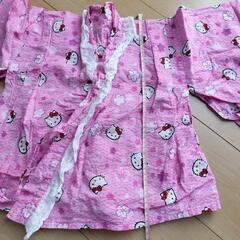 ハローキティ　着物　ドレス　甚平　130cmの画像