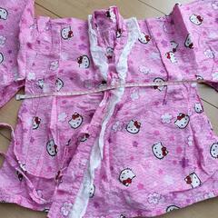 ハローキティ　着物　ドレス　甚平　130cmの画像