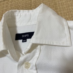 SHIPS ネクタイ付きシャツ　100センチの画像