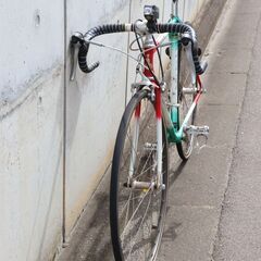≪ZU1505ジ≫ RALEIGH/ラレー ロードバイク TRIATHLON REYNOLDS/レイノルズ531 ヴィンテージ クロモリ 自転車 タイヤパンク/走行未確認/現状品の画像