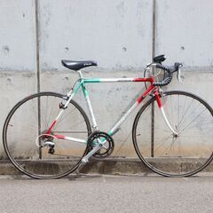 ≪ZU1505ジ≫ RALEIGH/ラレー ロードバイク TRIATHLON REYNOLDS/レイノルズ531 ヴィンテージ クロモリ 自転車 タイヤパンク/走行未確認/現状品の画像