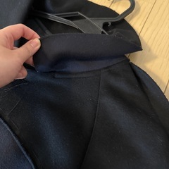 ハンドメイドのロングコートの画像